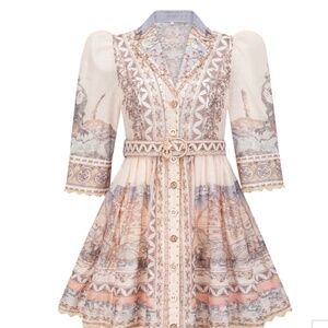 Belted  mini dress from Miss Rosier